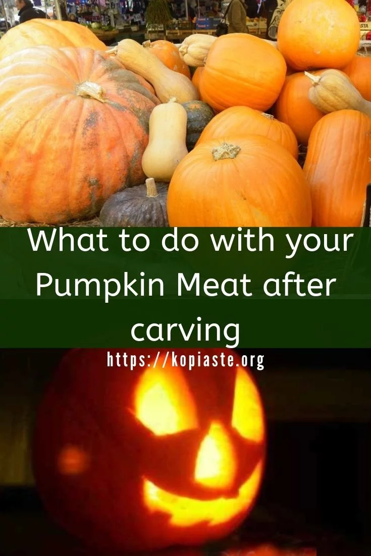 collage Carved pumpkin image