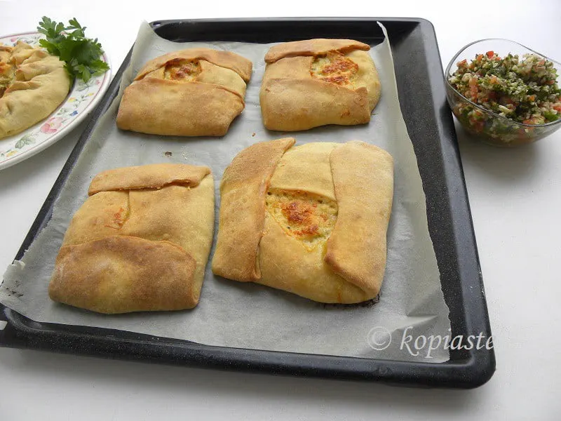 chicken galette rectangular image