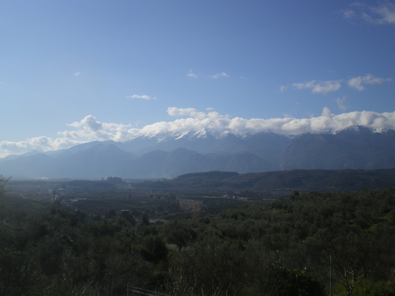 Mount Taygettus in Laconia, Greece image