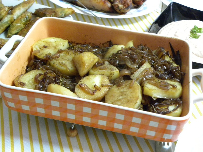 Vegan Pommes Lyonnaises image