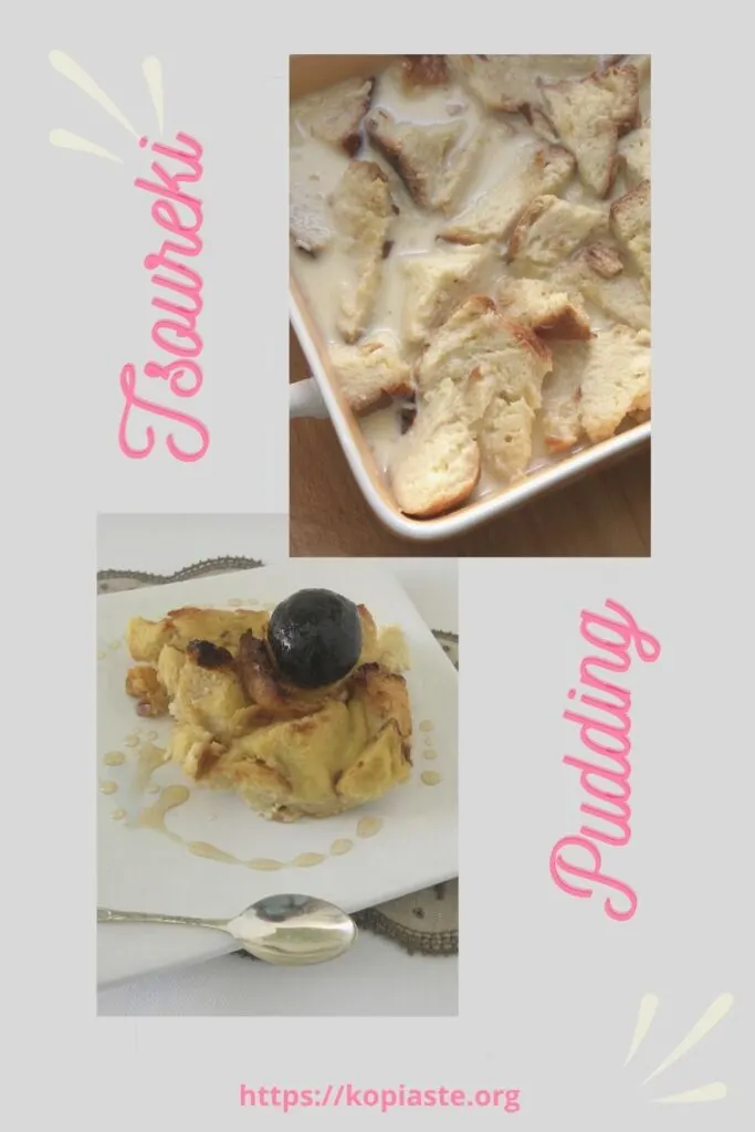 Collage Tsoureki Pudding image