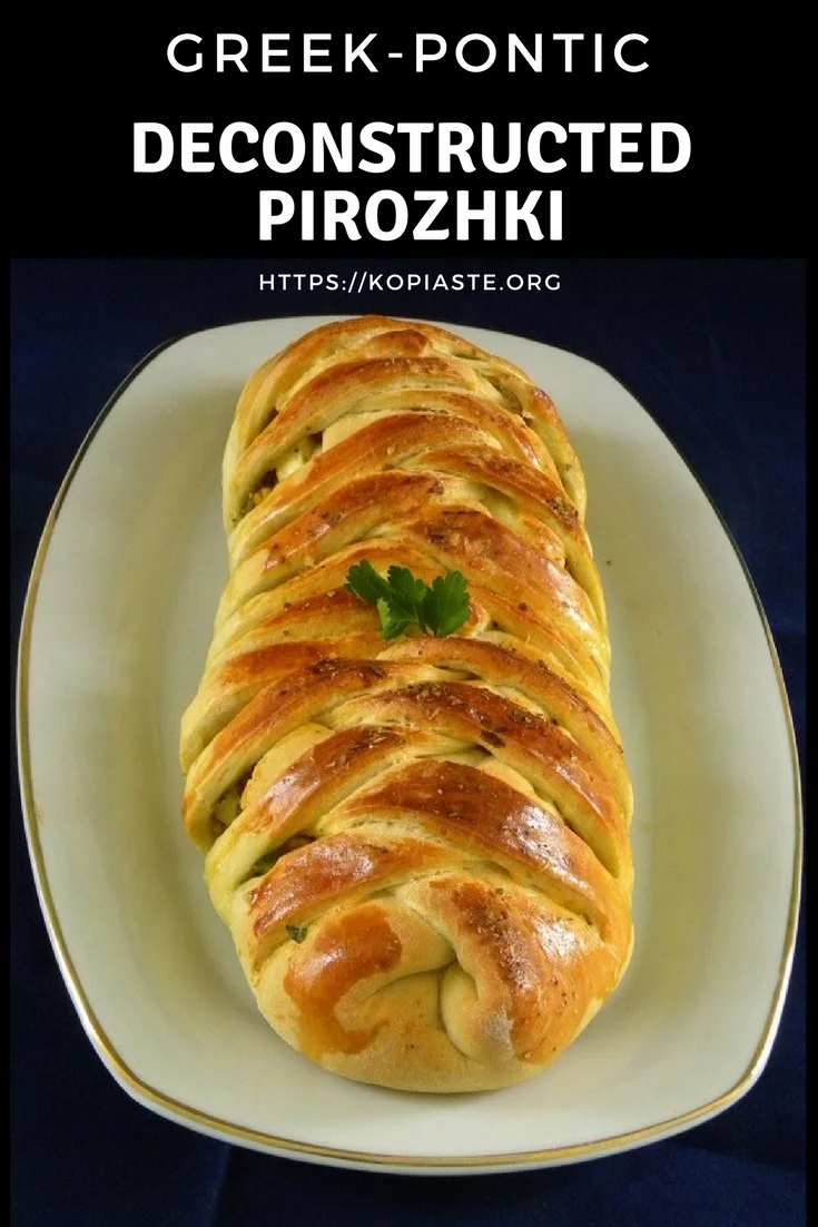 Deconstructed Greek Pontic Pirozhki image