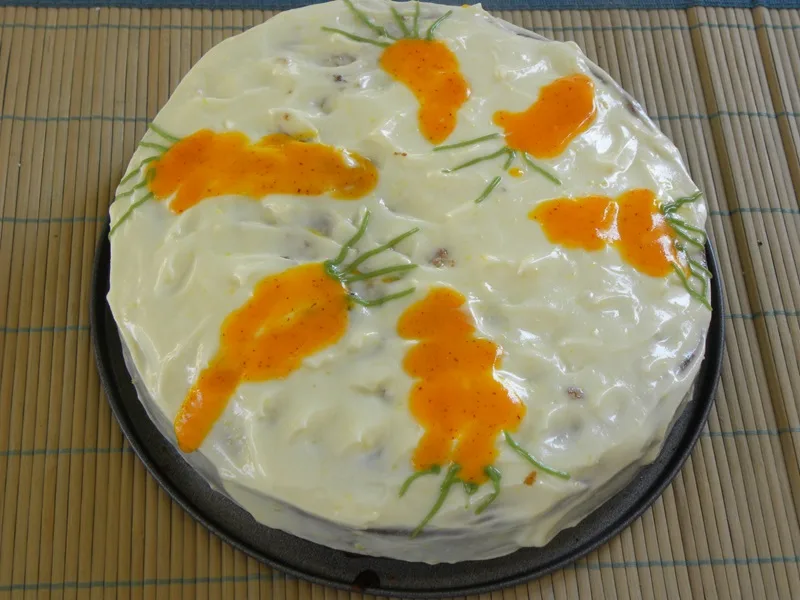 Carrot cake with ginger image