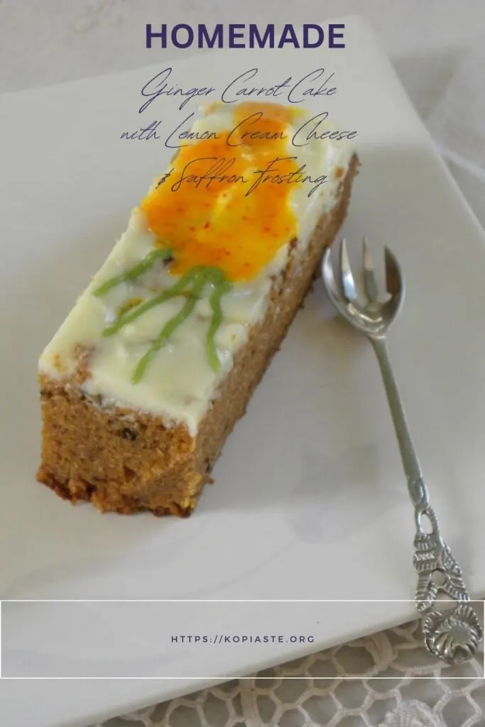 Collage Ginger Carrot Cake image