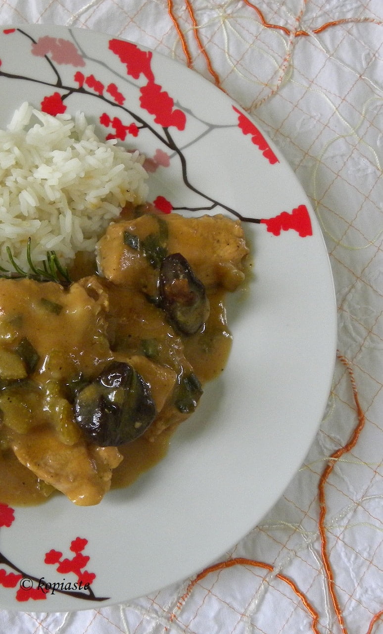 Chicken in the skillet