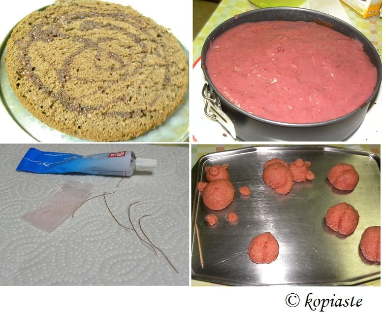 Collage cake