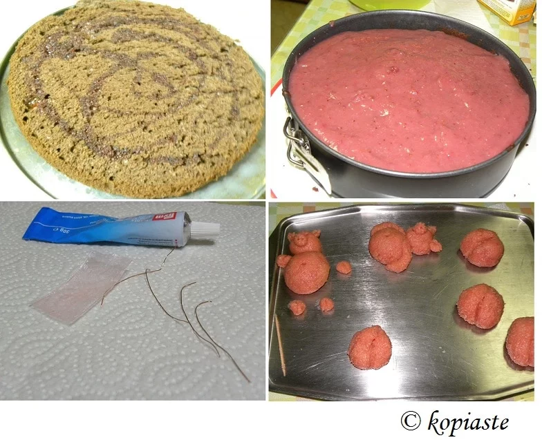 Collage cake