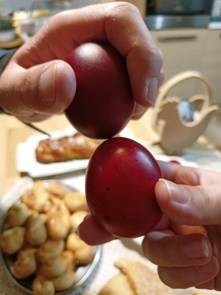 Cracking Easter eggs image