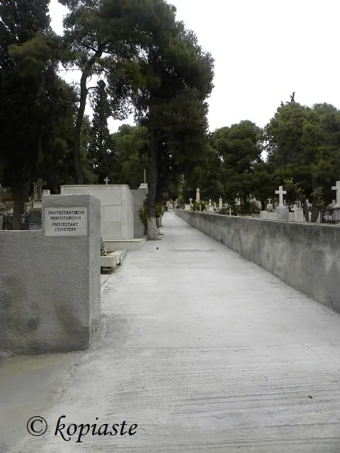 Protestant section