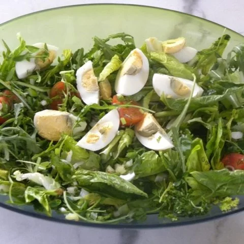 Spring Lettuce and Egg Salad image