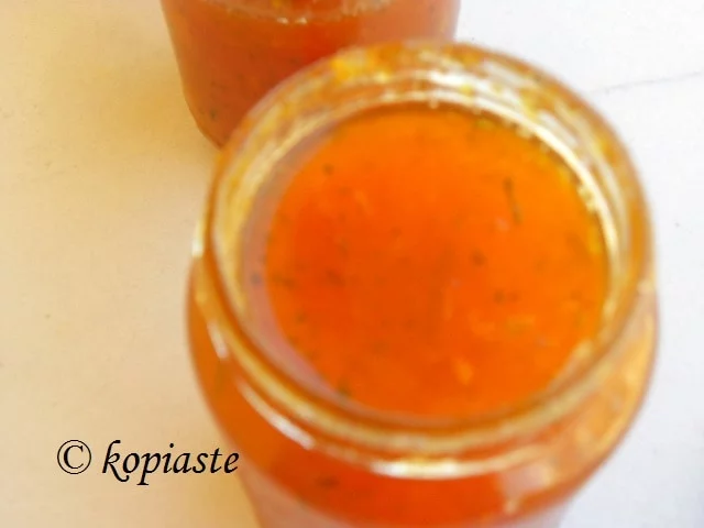 Peach and Apricot Jam