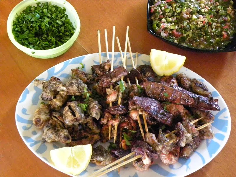 Tourkakia served image