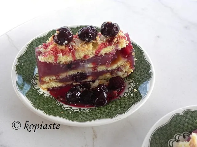 Cherry Sponge Cake