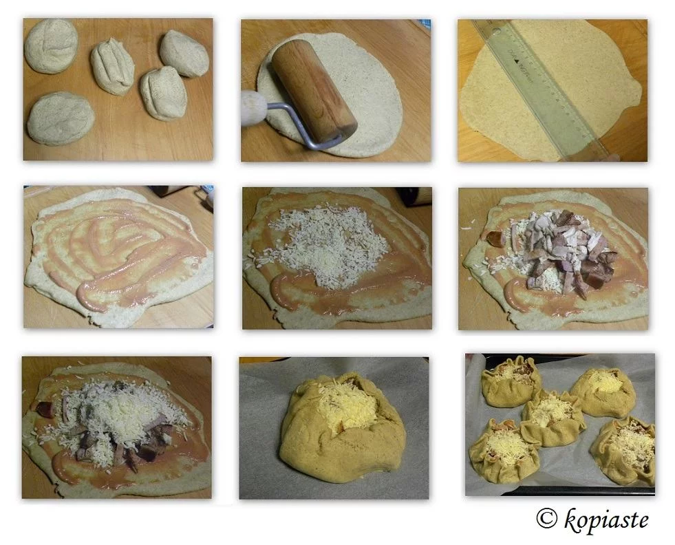 Collage Galette with Sausage