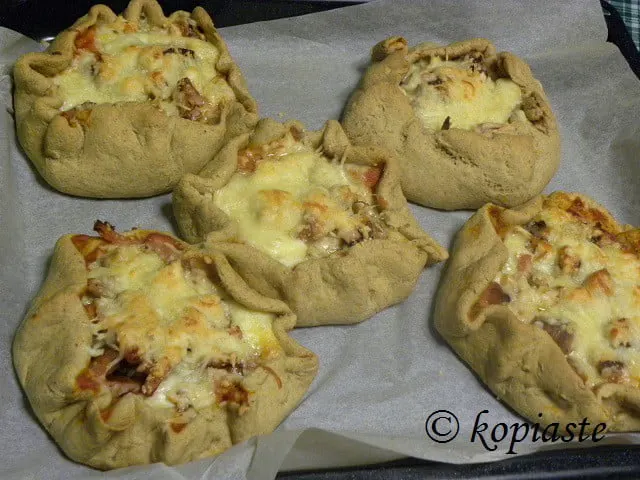 Galettes baked