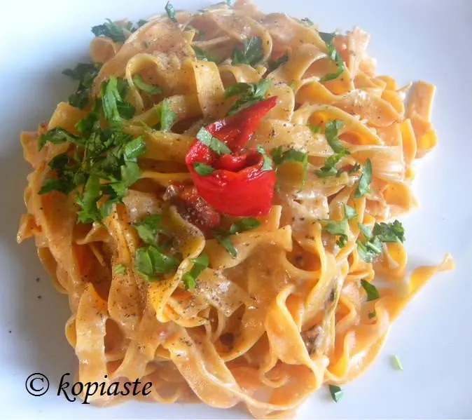 Red Pepper Pasta