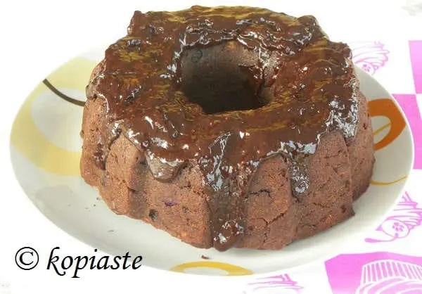 Vegan cherry cake
