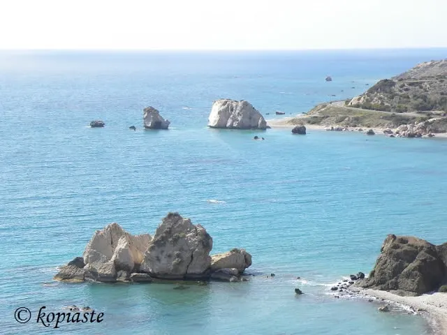 Petra tou Romiou and Saracens rock