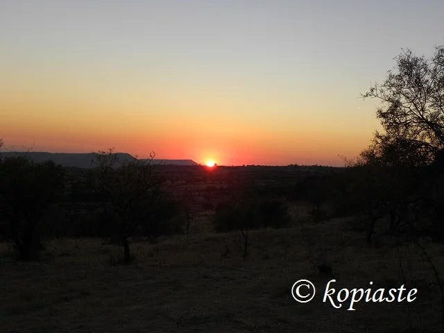 Sunset at Lophou