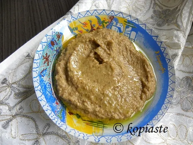 eggplant puree image