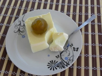Pannacotta with Fig preserve