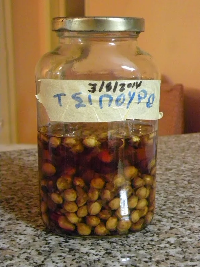 steeping cherry pits image