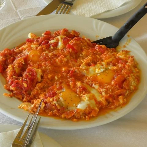 Hot Kagianas with Eggs image