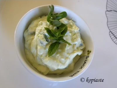 Minty, Avocado Purslane Tzatziki