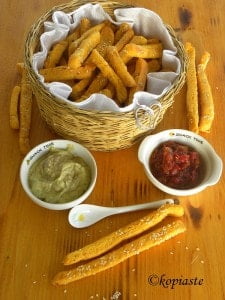 Spicy breadsticks