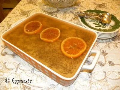 Choco Orange dessert