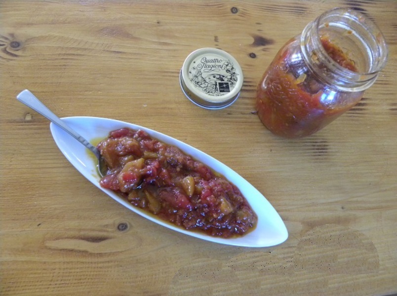 Chutney with tomatoes and fruit image