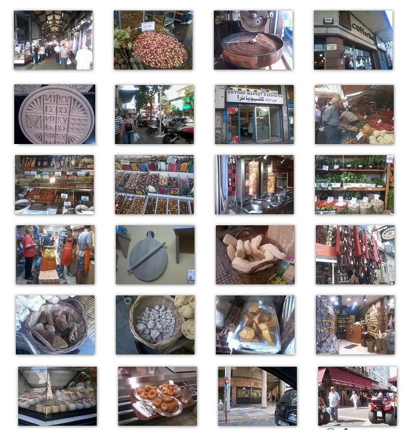 Collage visit to Athens September 2014 image