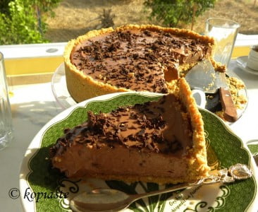 chocolate cheesecake