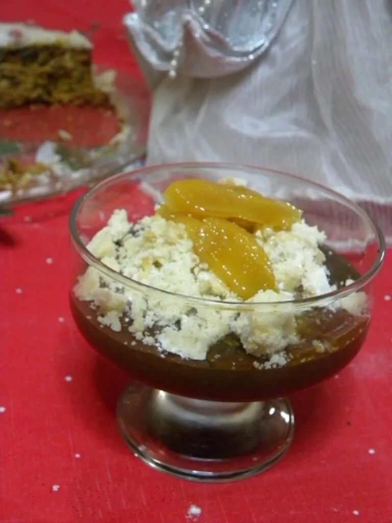 Ginger and chocolate mousse image