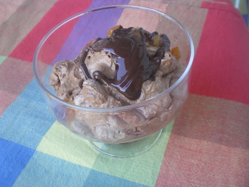 Leftover chocolate mousse image