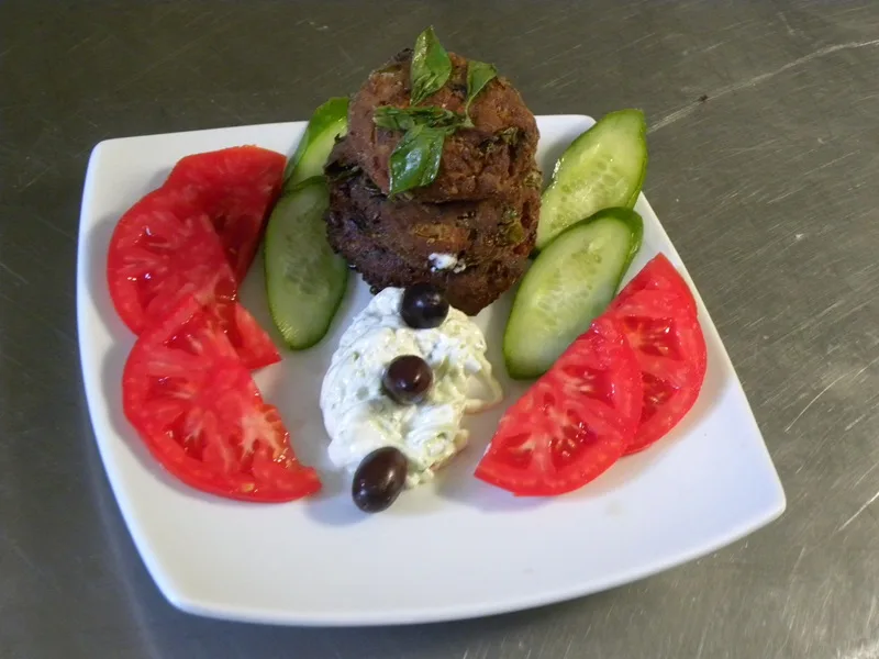 Veggie fritters image