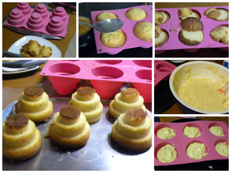 Collage Making mini cakes 2