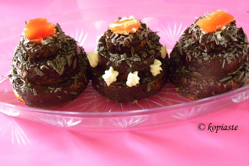 chocolate ganache mini cakes