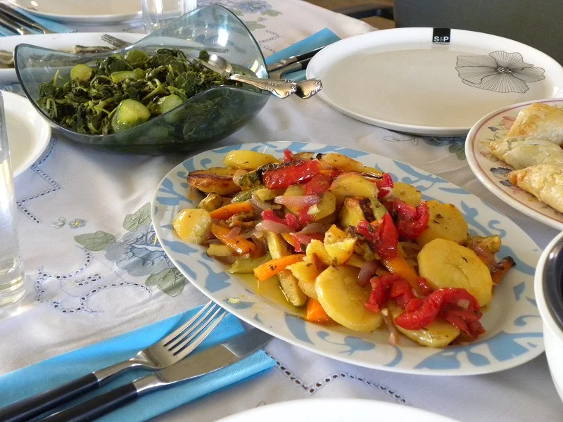 Briam vegetables image