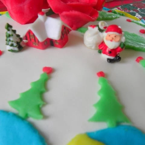 Sugar paste decorations image