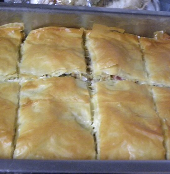 Turkey Carbonara Pie with Leftovers