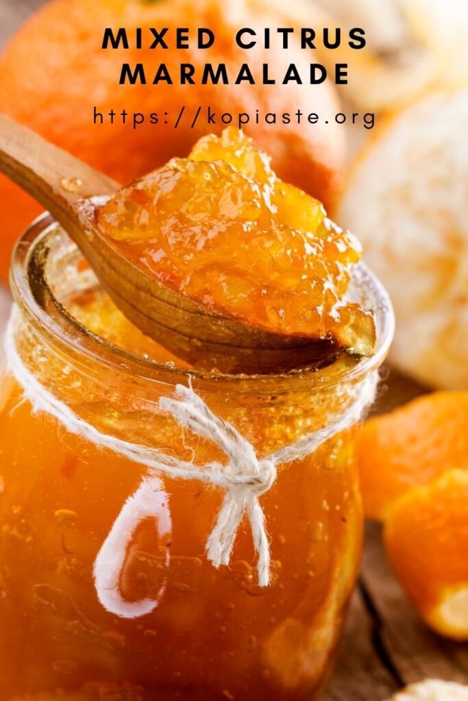 Collage Mixed citrus marmalade image