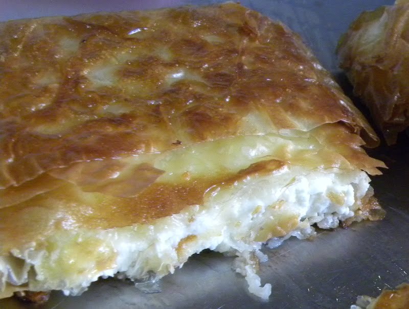 Phyllo wrapped feta image