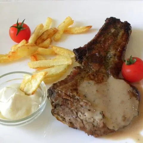 Sweet and Sour Marinated pork chops image