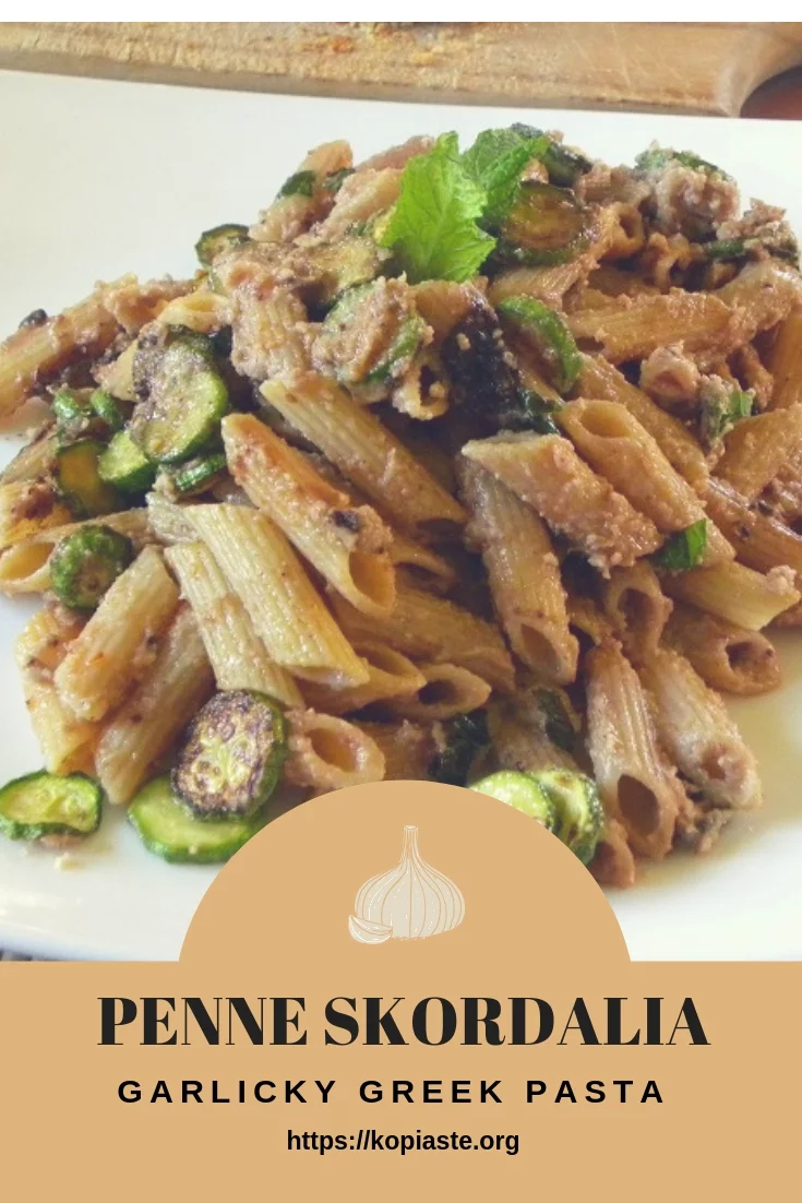 Collage Penne Skordalia image