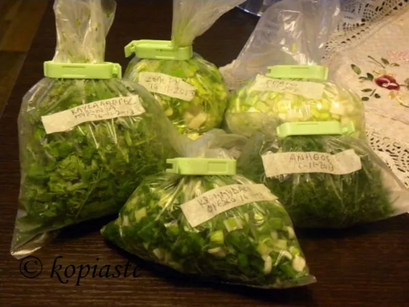 frozen aromatic herbs image