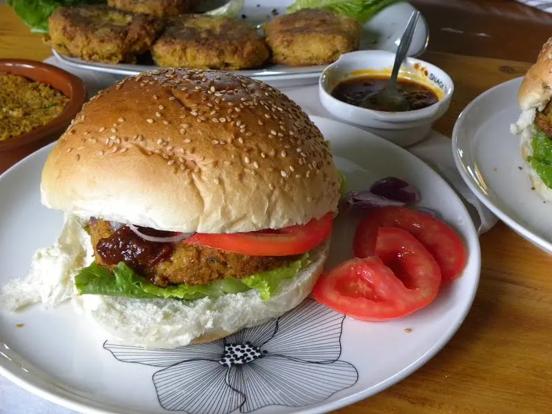 Chickpea Burgers image
