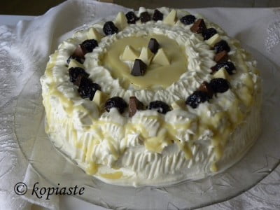 Toblerone Cake