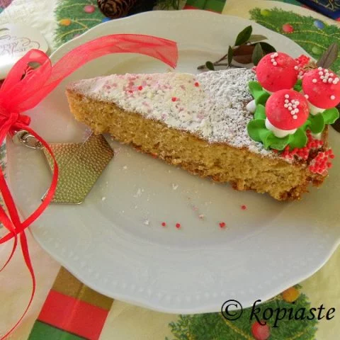 The Best Almond Vassilopita Cake
