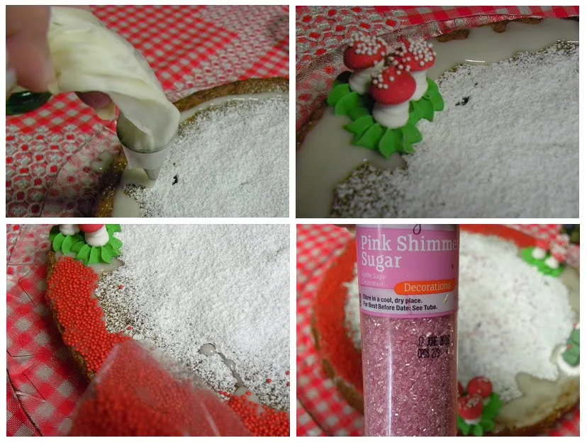 Decorating collage image